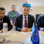 Wasiirka Wasaaradda Warfaafinta oo kulan la yeeshay Danjiraha Midowga Yurub u jooga Soomaaliya