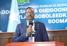Mahad Maxamed Sheekh oo ku guuleystay Guddoomiyaha Golaha Wakiillada Koonfur Galbeed