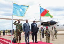 Madaxweynaha JFS oo gaaray magaalada Baydhabo ee Caasimadda KMG ee Goboleedka Koonfur Galbeed