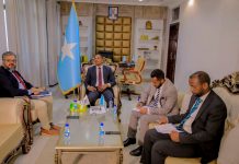 Wasiirka Wasaaradda Warfaafinta oo qaabilay Wakiilka Hay’adda IOM ee Soomaaliya