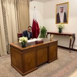 Safiirka Dowladda Soomaaliya ee New Dalhi u jooga oo booqasho Tacsi ah ku tegay Xarunta Safaaradda Dowladda Qatar ee Magaaladaasi