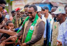 Wafdi uu hoggaaminayo Musharraxa Hoggaamiyaha Galmudug oo gaaray Degmada Ceeldheer ee Gobolka Galgaduud
