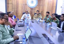 Gudddoomiyaha Hay’adda SoDMA oo xarunta Hay’adda kula kulmay Taliyaha ciidanka Dhulka