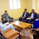 Wasiirka Warfaafinta XFS oo booqasho ku tagay Safaaradda Ururka Jaamacadda Carabta ee Soomaaliya
