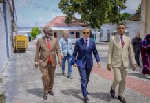 Wasiirka Warfaafinta oo Wasaaradda ku soo dhoweeyey Danjiraha Talyaaniga