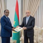 Wasiir dowlaha arrimaha dibadda oo la kulmay Madaxweynaha Mauritania