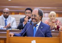 Madaxweyne Xasan Sheekh oo furay kalfadhiga 8-aad ee Baarlamaanka Federaalka Soomaaliya