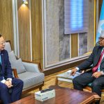 Wasiirka Gaashaandhigga oo qaabilay Safiirka Dowladda Shiinaha u fadhiya Soomaaliya