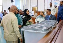 Guddoomiyaha KMG ah ee Golaha Shacabka oo kormeertay Goobta loo diyaariyey Doorashada Guddoomiyaha Golaha Shacabka ee JFS