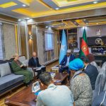 Wasiirka Wasaaradda Gaashaandhigga XFS oo la kulmay Ku-xigeenka Ergayga gaarka ah ee Xoghayaha guud ee Qaramada Midoobay iyo Wakiilka Hay’adda Unicef ee Soomaaliya