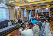 Wasiirka Wasaaradda Gaashaandhigga XFS oo la kulmay Ku-xigeenka Ergayga gaarka ah ee Xoghayaha guud ee Qaramada Midoobay iyo Wakiilka Hay’adda Unicef ee Soomaaliya