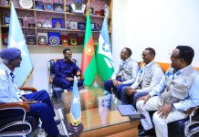 Guddoomiyaha Hay’adda SoDMA iyo Taliyaha Ciidanka Cirka oo ka wada hadlay diyaar-garowga Super El Niño