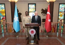 Taliyaha Ciidanka Xoogga Dalka Soomaaliya oo booqasho rasmi ah ku jooga Dalka Turkiga