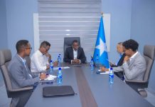 Agaasimaha Guud ee Wasaaradda Xanaannada Xoolaha XFS oo la kulmay Wakiilka cusub ee Hay’adda IFAD