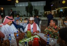 Wasiirka Gaashaandhigga XFS oo casho sharaf ku maamuusay Xoghayaha Guud ee Isbahaysiga Dalalka Islaamka ee Ciidamada La-dagaallanka Argagixisada