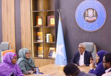 Guddoomiyaha Aqalka Sare oo qaabilay Guddoonka Golaha Haweenka Qaranka Soomaaliyeed