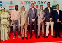 Soomaaliya oo ka qaybgashay xuska Maalinta Afrika (Africa Day) 2026 oo lagu qabtay Hindiya