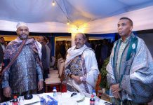 Madaxweyne Xasan Sheekh oo ka qaybgalay casho-sharaf lagu soo dhoweynayo guddoomiyaha golaha shacabka