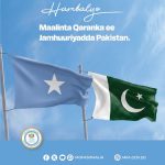 Soomaaliya oo Hambalyo u dirtay shacabka iyo dowladda Pakistaan
