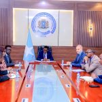 Wasiirka amniga oo qaabilay wakiilka cusub ee xafiiska UNDP Soomaaliya