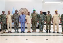 Madaxweyne Xasan Sheekh oo qaabilay taliye ku xigeenka ciidanka Uganda