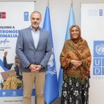 Guddoomiyaha Guddiga madaxa bannaan ee xuquuqul Insaanka Soomaaliya oo qaabishay madaxa hay’adda UNDP
