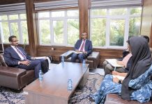 Wasaaradda Qorsheynta iyo IOM oo ka wada hadlay Mudnaanta Qorshaha Isbeddelka Qaranka
