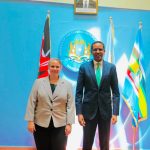 Safaaradda Soomaaliya ee Kenya oo soo dhaweysay Ku-xigeenka Danjiraha Safaaradda Mareykanka ee dalka Soomaaliya