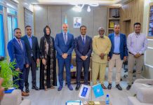 Wasiirka Wasaaradda Warfaafinta XFS oo kulan la qaatay Wakiilka Hay’adda Horumarinta Qaramada Midoobay ee UNDP.