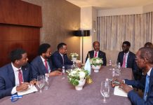 Madaxweyne Xasan Sheekh oo Kulan doceedyo la qaatay Hoggaamiyayaal Caalami ah