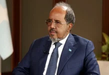 Madaxweyne Xasan Sheekh oo ka qaybgalaya shirka golaha loo dhanyahay ee QM