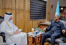Guddoomiyaha Golaha Shacabka oo la kulmay Safiirka Dowladda Qatar
