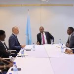 Wasiirka Xannaanada Xoolaha XFS oo la kulmay Madaxa Hay’adda UNDP ee Soomaaliya