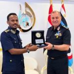 Taliyaha Ciidamada Cirka Soomaaliyeed oo la kulmay dhiggiisa Masar