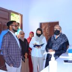 Guddoomiyaha hay’adda Qaxootiga oo kormeeray xarunta soo dhoweynta