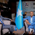 Guddoomiyaha Hay’adda SoDMA iyo Guddoomiyaha Hay’adda Qaxootiga Qaranka oo Xaalladda El Niรฑo ka wada hadlay