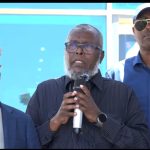 Meydka AUN Wariye Boqorka Bartamaha oo laga soo dejiyay Garoonka Aadan Cadde ee Muqdisho