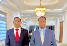 Wasiirka Arrimaha Dibadda oo xafiiskiisa ku qaabilay Diblomaasi Qaasim Axmed Nuur