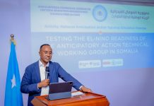 Guddoomiyaha SoDMA oo furay shir lagu tijaabinayo diyaar-garowga Soomaaliya ee El Niño 2026
