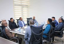 Guddiga Arrimaha Dibadda iyo Iskaashiga Caalamiga ah ee Golaha Shacabka oo la kulmay Wasiirka Batroolka XFS