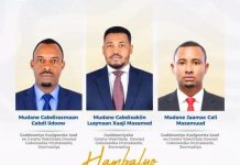 MADAXWEYNE XASAN SHEEKH OO HAMBALYO U DIRAY GUDDOONKA CUSUB EE GOLAHA WAKIILLADA HIRSHABEELLE