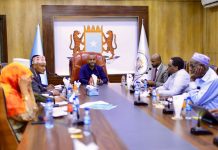Guddoomiyaha Golaha Shacabka oo kulan la qaatay Guddiga Arrimaha Gudaha, Maamullada Gobollada iyo Amniga ee Golaha Shacabka