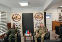 Taliyaha Ciidanka Dhulka XDS oo Kulan la Yeeshay Dhiggiisa Dalka Turkiga