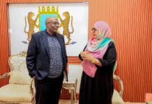 Wafdi ka socda Dalka Uganda oo Muqdisho lagu soo dhaweeyay