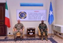 Dowladaha Soomaaliya iyo Talyaaniga oo ka wada hadlay sidii loo kordhin lahaa Tababarrada Ciidamada Qalabka sida