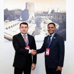 Wasiirka warfaafinta iyo dhaqanka oo la kulmay dhiggiisa dalka Azerbaijan
