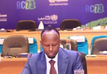 Wasiirka caafimaadka oo guddoomiyey kulamo ka tirsan Shirka 73aad ee Guddiga Gobolka Bariga Mediterranean-ka ee WHO