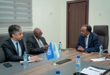 Wasiiru-Dowlaha Arrimaha Dibadda oo qaabilay wafdi ka socda QM