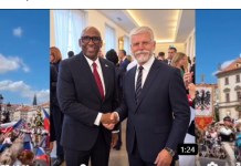 Danjire C/Casiis Maxamuud oo ka qeybgalay xuska Maalinta Qaran ee Jamhuuriyadda Czech Republic