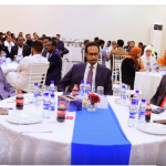 Wasiirka Ganacsiga XFS oo ka qeybgalay xaflad lagu abbaalmariyay shirkado iyo heyโado ganacsi